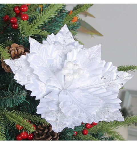 Christmas Flowers For Tree Decoration - EveryWares