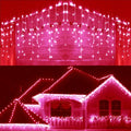 Christmas Garland LED Curtain, Waterfall Outdoor Decoration - EveryWares