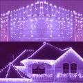 Christmas Garland LED Curtain, Waterfall Outdoor Decoration - EveryWares