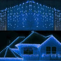 Christmas Garland LED Curtain, Waterfall Outdoor Decoration - EveryWares