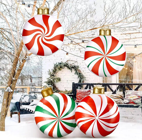 Christmas Inflatable Decorated Balls Christmas Outdoor PVC - EveryWares