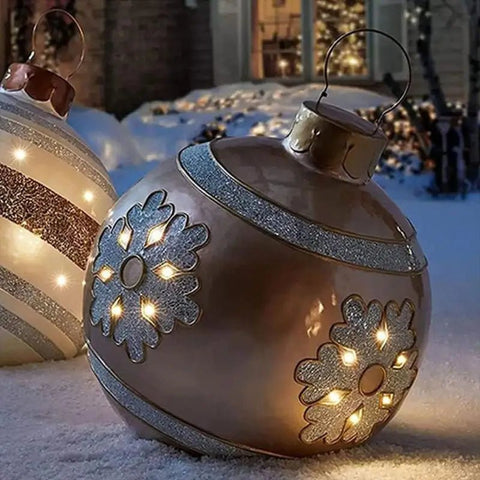 Christmas Inflatable Decorated Big Balls Outdoor - EveryWares