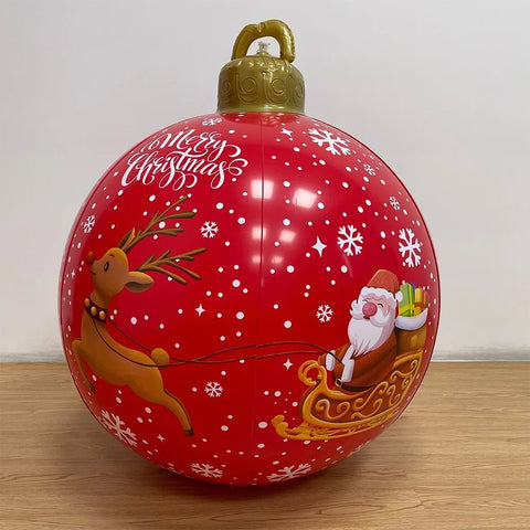 Christmas Inflatable Decorated Big Balls Outdoor - EveryWares