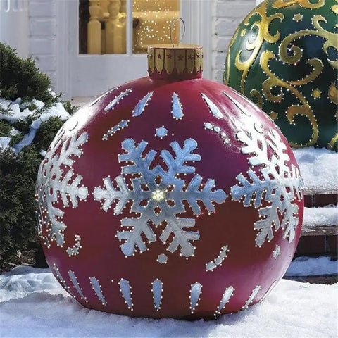 Christmas Inflatable Decorated Big Balls Outdoor - EveryWares