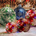 Christmas Inflatable Decorated Big Balls Outdoor - EveryWares