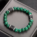 Classic Malachite Bracelets Jewelry Healing Lava Bracelets Diabetes Relief - EveryWares