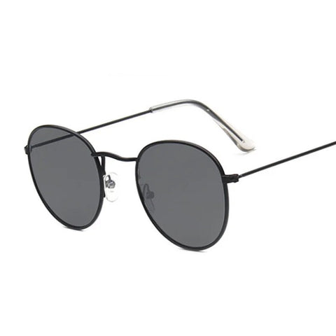 Classic Round Men's Vintage Retro Sunglasses - EveryWares