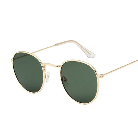 Classic Round Men's Vintage Retro Sunglasses - EveryWares