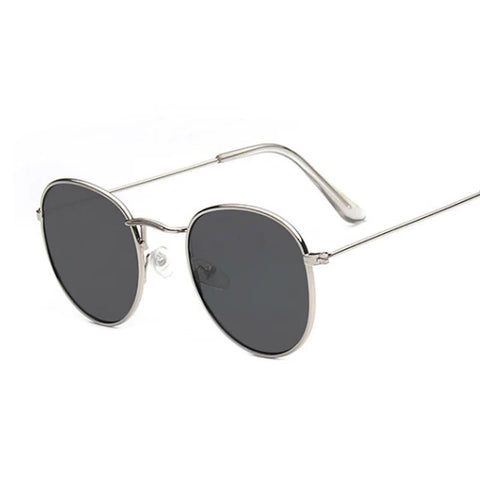 Classic Round Men's Vintage Retro Sunglasses - EveryWares