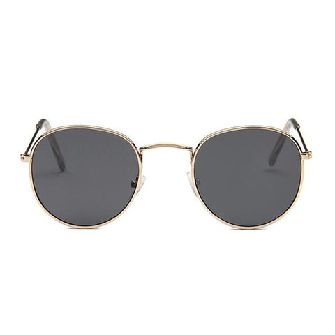 Classic Round Men's Vintage Retro Sunglasses - EveryWares