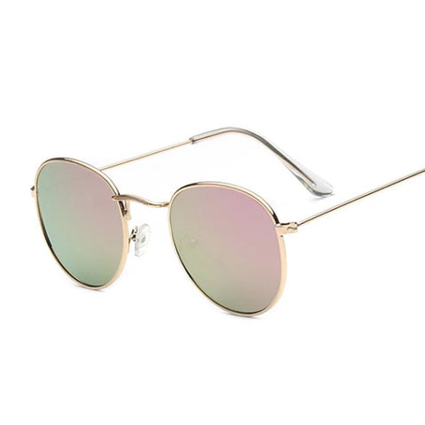 Classic Round Men's Vintage Retro Sunglasses - EveryWares