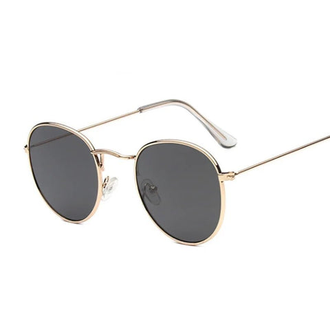 Classic Round Men's Vintage Retro Sunglasses - EveryWares