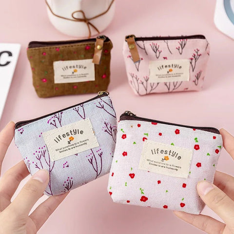 Coin Wallet Lady Girls Storage Bag Zipper Pouch - EveryWares