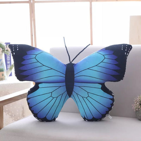 Colorful Butterfly Plush Pillow Stuffed Lifelike - EveryWares