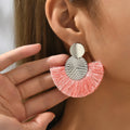 Colorful Fringe Earrings - EveryWares