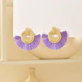 Colorful Fringe Earrings - EveryWares