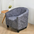 Cover Armchair Geometric Printed Small Sofa Covers - EveryWares