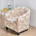 Cover Armchair Geometric Printed Small Sofa Covers - EveryWares