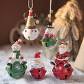 Creative Ornaments Bells Iron, Christmas Tree Pendant Material Craft XMAS Decoration - EveryWares