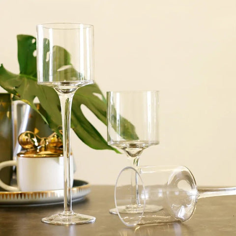 Crystal Candle Holder Glass Candles Candleholder - EveryWares