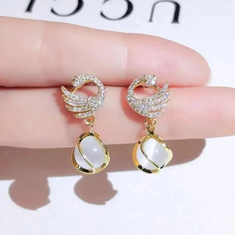 Crystal Earrings Korean - EveryWares