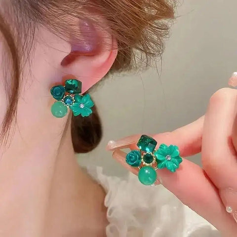 Crystal Earrings Korean - EveryWares