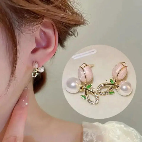 Crystal Earrings Korean - EveryWares