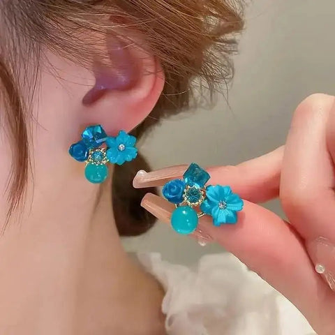 Crystal Earrings Korean - EveryWares