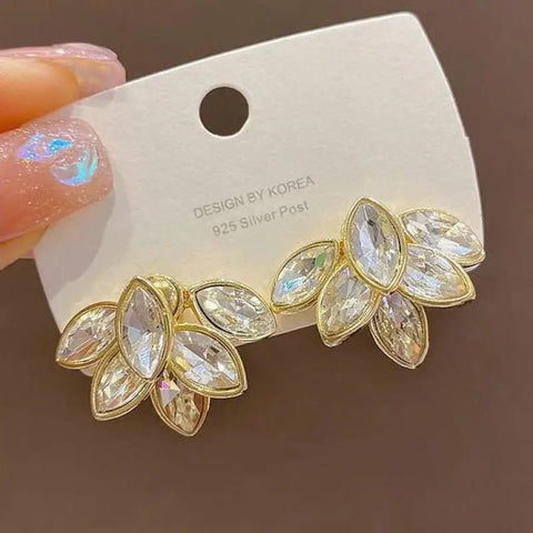 Crystal Earrings Korean - EveryWares