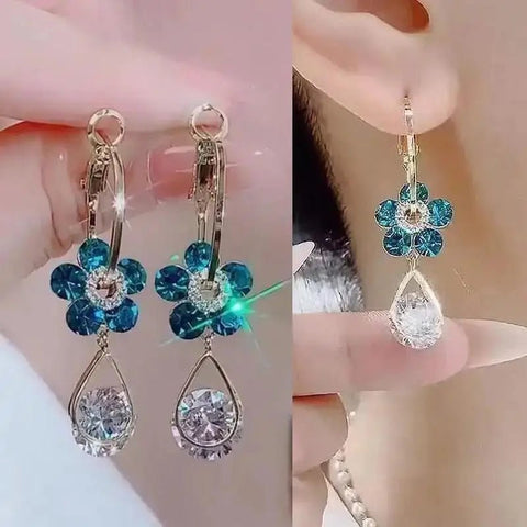 Crystal Earrings Korean - EveryWares