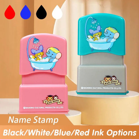 Customized Name Stamp Personal Waterproof Non - fading Cartoon Clothing - EveryWares