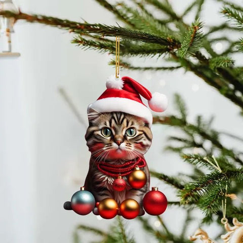 Cute Cat Christmas Ornaments - EveryWares