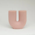 Decorative Candle U - Shaped Geometric Scented - EveryWares