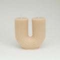 Decorative Candle U - Shaped Geometric Scented - EveryWares