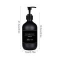 Dispenser Bottle Shampoo, Soap and Shower Gel - EveryWares