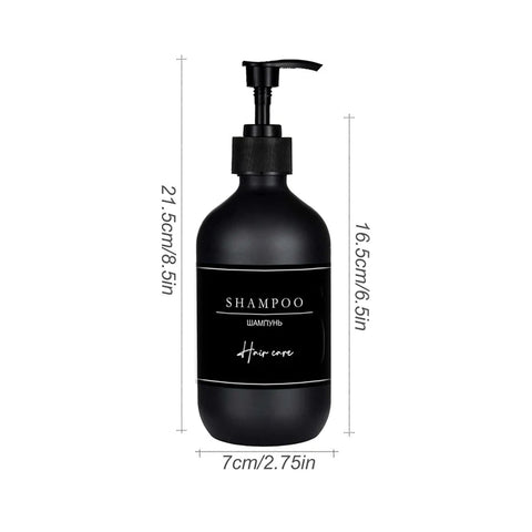 Dispenser Bottle Shampoo, Soap and Shower Gel - EveryWares