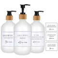 Dispenser Bottle Shampoo, Soap and Shower Gel - EveryWares