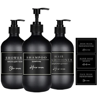 Dispenser Bottle Shampoo, Soap and Shower Gel - EveryWares