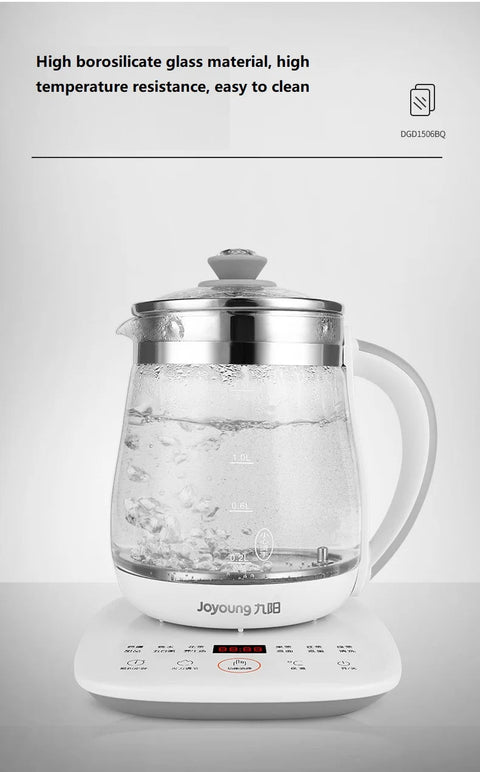 Domestic Automatic Electric Glass Kettle 1.5L - EveryWares