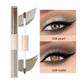 Double End Glitter Matte Eye Shadow Stick Pencil Eyeshadow Makeup Waterproof - EveryWares