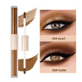 Double End Glitter Matte Eye Shadow Stick Pencil Eyeshadow Makeup Waterproof - EveryWares