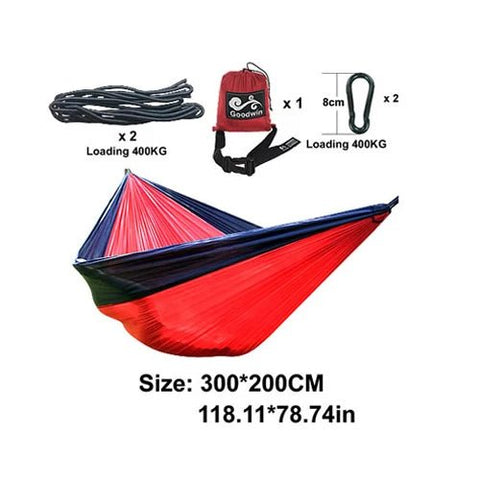 Double Person Outdoor Camping Hammock Nylon - EveryWares