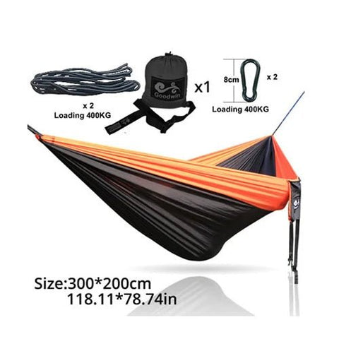 Double Person Outdoor Camping Hammock Nylon - EveryWares