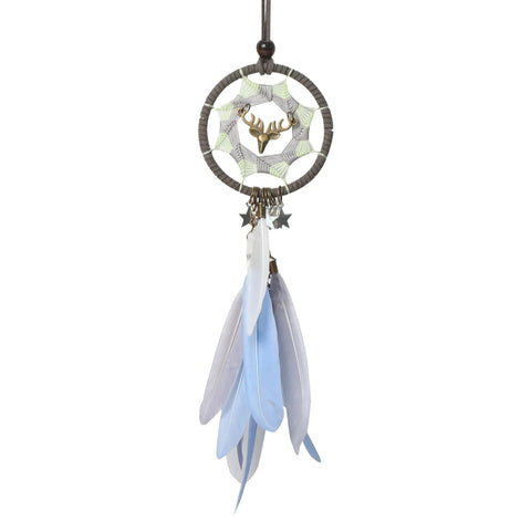 Dreamcatcher Moon Handmade Wind Chimes Wall Ornament Room Decoration - EveryWares