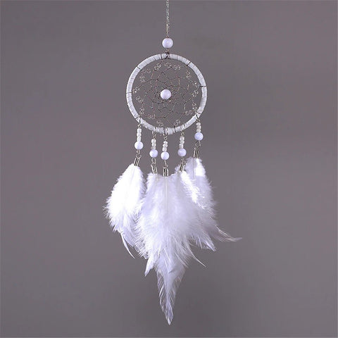 Dreamcatcher Moon Handmade Wind Chimes Wall Ornament Room Decoration - EveryWares