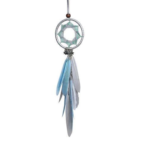 Dreamcatcher Moon Handmade Wind Chimes Wall Ornament Room Decoration - EveryWares