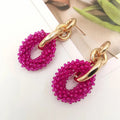 Drop Earrings Ear Handmade Crystal Beads Earrings - EveryWares