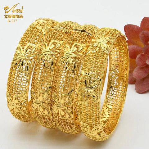 Dubai 24K Gold Bracelets Luxury Jewelry Designers - EveryWares