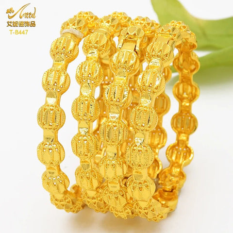 Dubai 24K Gold Bracelets Luxury Jewelry Designers - EveryWares