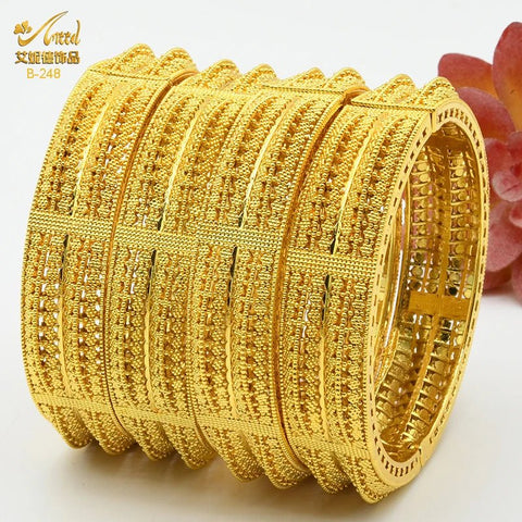 Dubai 24K Gold Bracelets Luxury Jewelry Designers - EveryWares